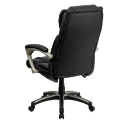 Flash Furniture Hansel High Back Folding Black LeatherSoft Executive Swivel Office Chair With Arms 14 Flash Furniture Hansel High Back Folding Black LeatherSoft Executive Swivel Office Chair With Arms -Furniture GUEST fbdcc81e a6a0 40c4 a999 311556cb878a