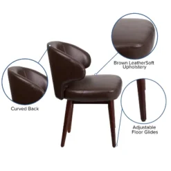 Flash Furniture Comfort Back Series Side Reception Chair With Walnut Legs 21 Flash Furniture Comfort Back Series Side Reception Chair With Walnut Legs -Furniture GUEST fc3d602d 7b58 43f6 bb52 5298e771e2f5