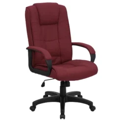 Flash Furniture High Back Multi-Line Stitch Upholstered Executive Swivel Office Chair With Arms -Furniture GUEST ffb8e6e0 680a 4e0b 993e 288d7e4982f5